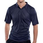 B-Cool Short Sleeve Polo Navy Med