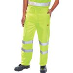 Fire Retardant Trousers Sat Ylw 34T