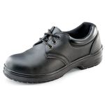 Ladies Lace Up S1 Shoe Black 5