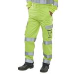 Hi Vis Trousers Sylw/Navy Blue 40T