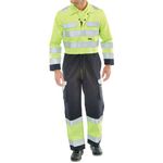 Arc Flash Hi Vis Cvrll Sylw/Nblu 48