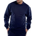 Click Pc Sweatshirt Navy Blue Xs