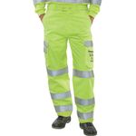 Hi Vis Trousers Saturn Yellow 36