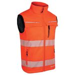 Deltic Hi Vis Bodywarmer Orange S