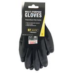 Beeswift Pu Coated Gloves Black Xl