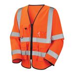 Pkj Exec Long Sleeve Vest Orange L