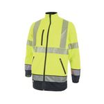 Hi Vis 2Tone Softshell Jkt Syw/Ny Sm