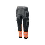 Hi Vis 2Tone Trousers Org/Blk 44S