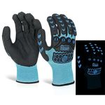 Gid Foam Nitrile Gloves Blue 2Xl