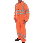 Beeswift Bseen Pu Coverall Org 4Xl