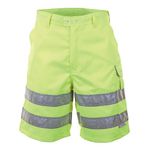 Beeswift Hi Vis Shorts SYlw 36