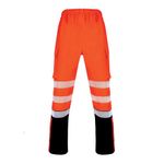 Deltic Hi Vis Over Trs S Org/Blk