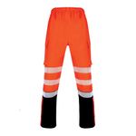 Deltic Hi Vis Over Trs 2XL Org/Blk