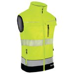 Deltic Hi Vis Gilet Sylw/Nblue M