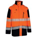 Deltic HiVis Jacket Orange/Black S