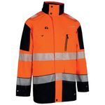 Deltic HiVis Jacket Orange/Black 4XL