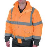 Constructor Bomber Org/Nvy Blu Xl