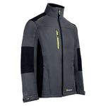 FlexSoftshell Jacket Grey/Black 3XL