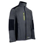 FlexSoftshell Jacket Grey/Black L