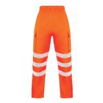 Deltic Hi Vis overtrouser Orange L