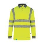 Envirowear Hi Vis Ls Polo S/Ylw M