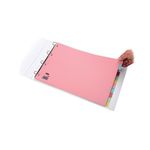 Elba A3 Card Dividers 10 Part Assorted