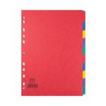 Elba A4 10 Part Press Board Divider