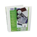 Elba Panorama Pres Binder A4 2D 25Mm Wht