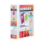 Elba A4 Panorama 65Mm 4D Pres Binder Wht