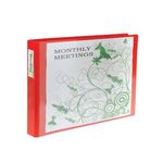 Ringbinder Pvc A3Ob 4Dr Red 1268