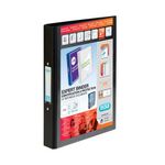 Ringbinder Vision A4 2Ring Black 130410