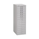 Ff Bisley 15 Drawer Cabi Grey