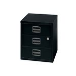 Ff Bisley 3Drw Filer Blk