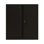 Bisley 2 Door Cupboard Black