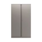 Bisley 2 Door Cupboard Goose Grey