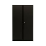 Ff Bisley 2Dr Cupboard Blk 1585Mm Empty