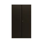 Ff Bisley 2Dr Cupboard Blk 1585Mm Empty