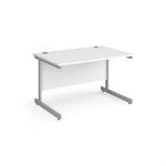 Contract 25 cantilever leg straight desk