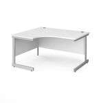 Contract 25 cantilever leg LH erg desk