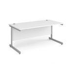 Contract 25 cantilever leg straight desk