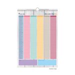 Collins Brighton Calendar A3 Mtv 25
