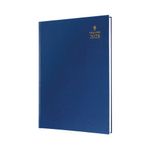 Collins A5 Desk Diary Dpp Blue 2025