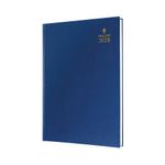 Collins A5 Desk Diary Dpp Blue 2025