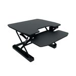 Contour Ergonomics Sit/Stand Wst Blk