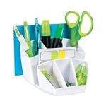 Ceppro Gloss Desk Tidy White 580G White