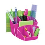 Ceppro Gloss Desk Tidy Pink 580G Pink