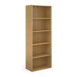 Contract bookcase with shelves