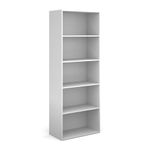 Contract bookcase with shelves