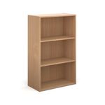 Contract bookcase with shelves