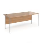 Contract 25 H-Frame straight desk